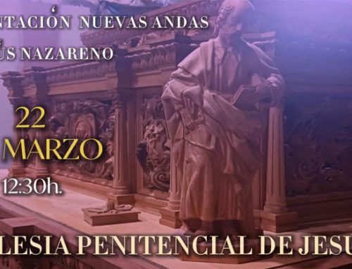 Presentación nuevas andas Jesús Nazareno